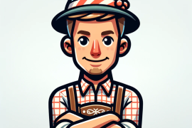 DALL_E_2024-01-10_18.56.00_-_A_humorous_and_modern_cartoon_character_of_a_Bavarian_man_wearing_a_traditional_trachten_hat._The_character_should_embody_a_blend_of_coziness_and_mode